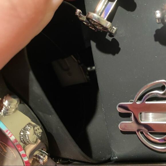 American Exchange Watch, Cuff Links & Tie Clip Set Metal Alloy Watch - Picture 12 of 15